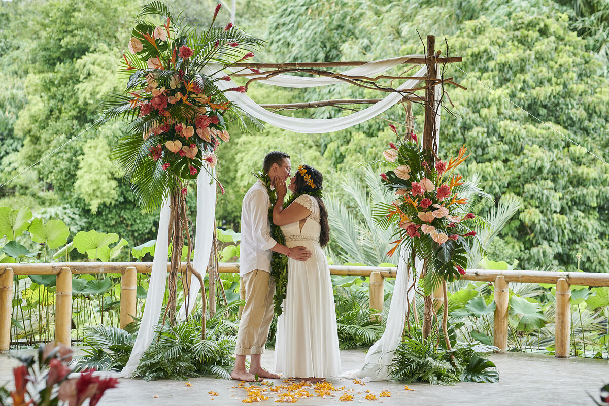 Sabrina + Jan Koh Tao Thailand Jungle Wedding (28)