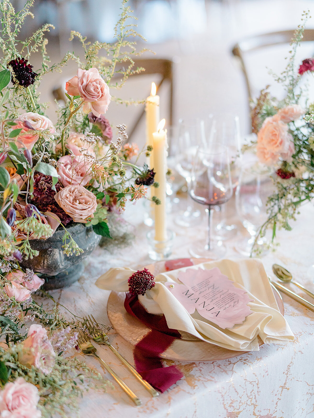 River House Wedding - New Hope, PA - October 2020 - Photography by Magdalena Studios - Design by Shannon Wellington - 325_websize