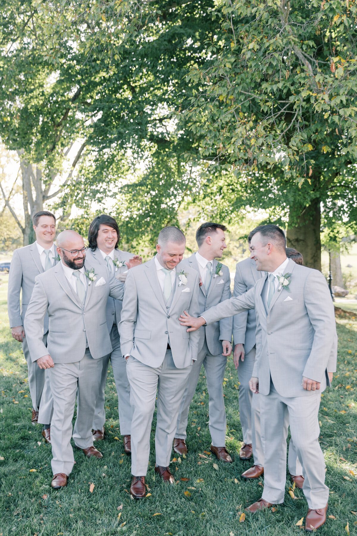 Wedding Party Raspberry Plains Manor Katie Fri Photography