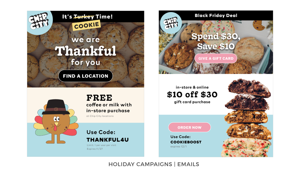Holiday Email Campaigns