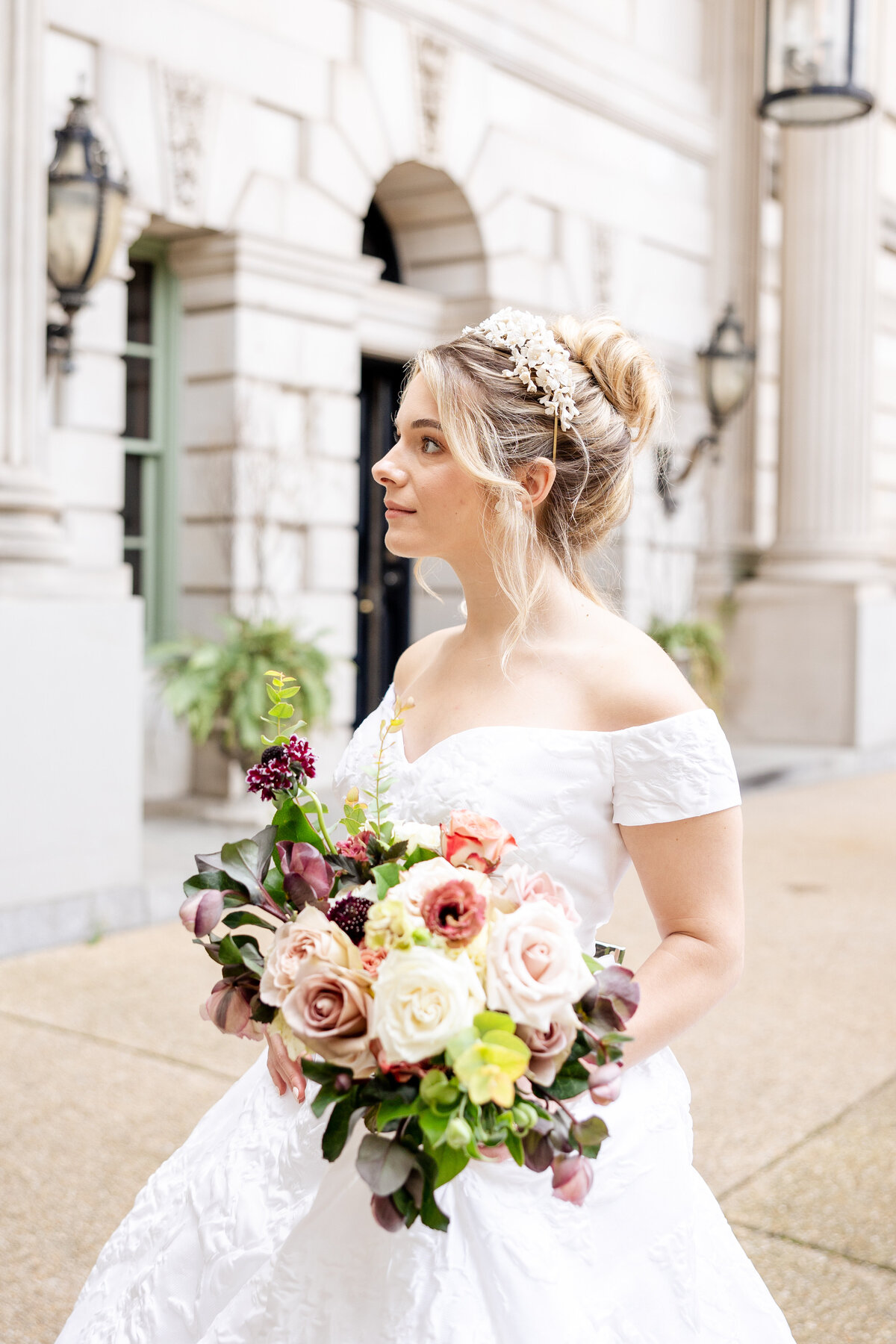 Larz Anderson House Wedding Luxury DC Wedding Day  - Haley Day Photo H+R-138