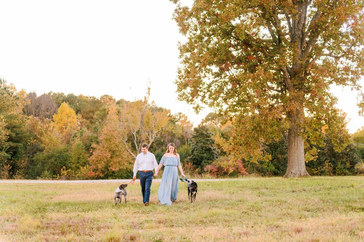 Downtown Raleigh NC Fall Engagement Session_0080