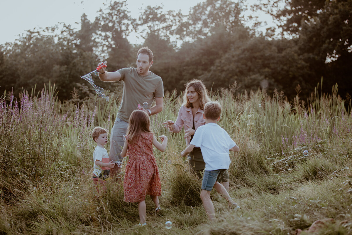 Wetland family shoot, where you just get to play and be crazy