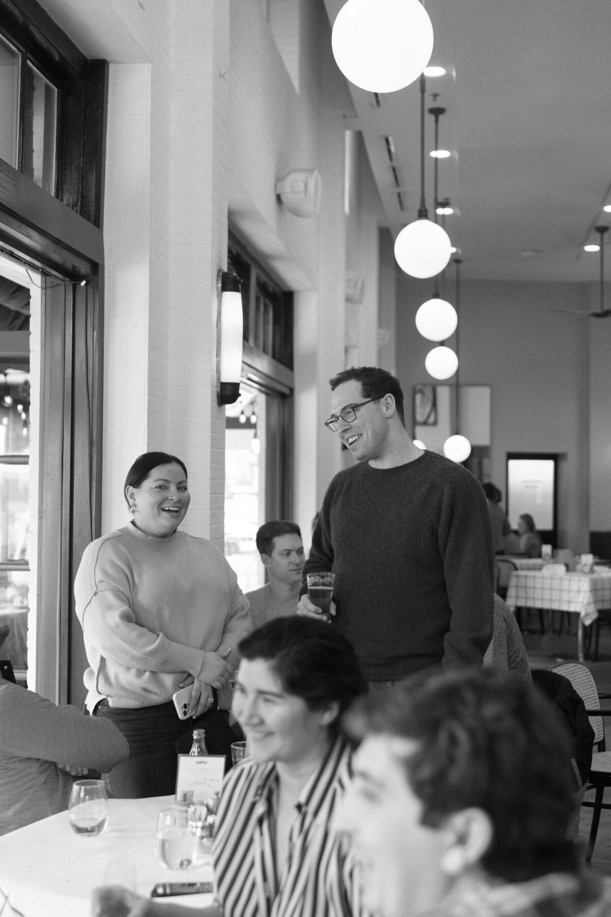 Wedding welcome brunch at Up On Knox