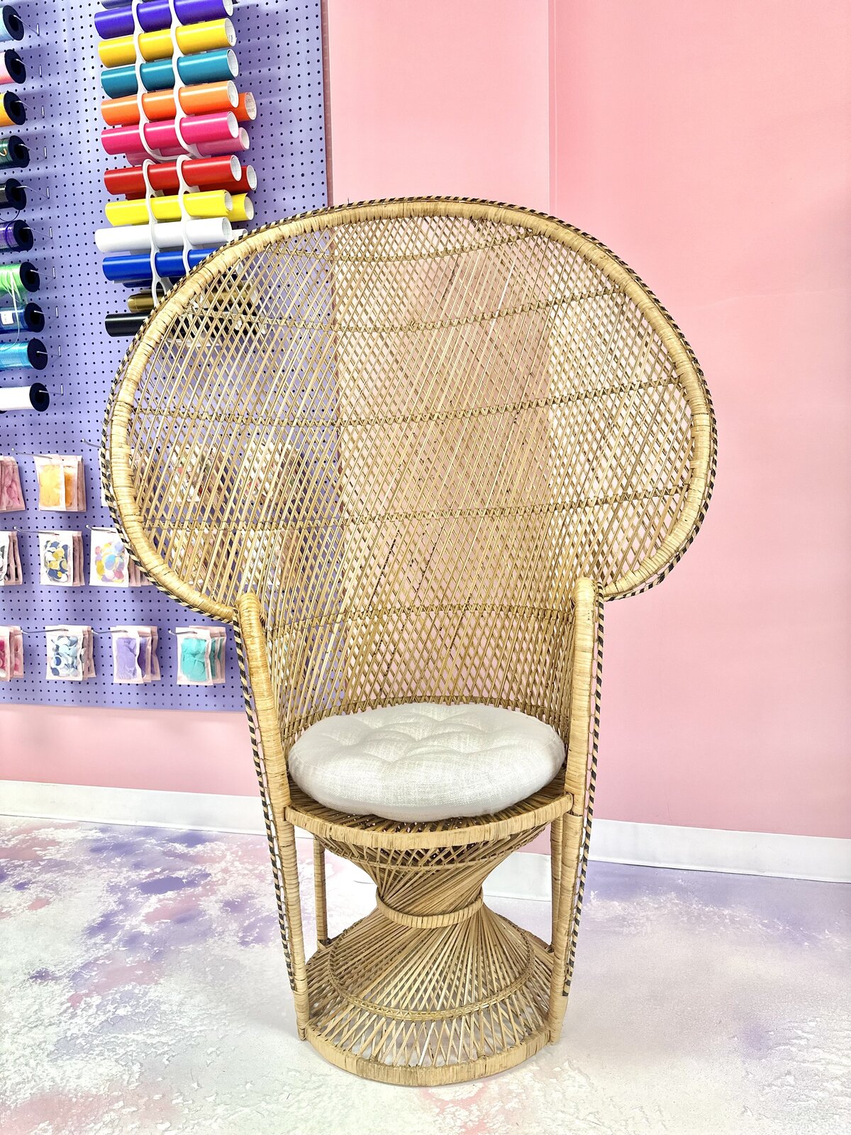 Peacock Chair 2