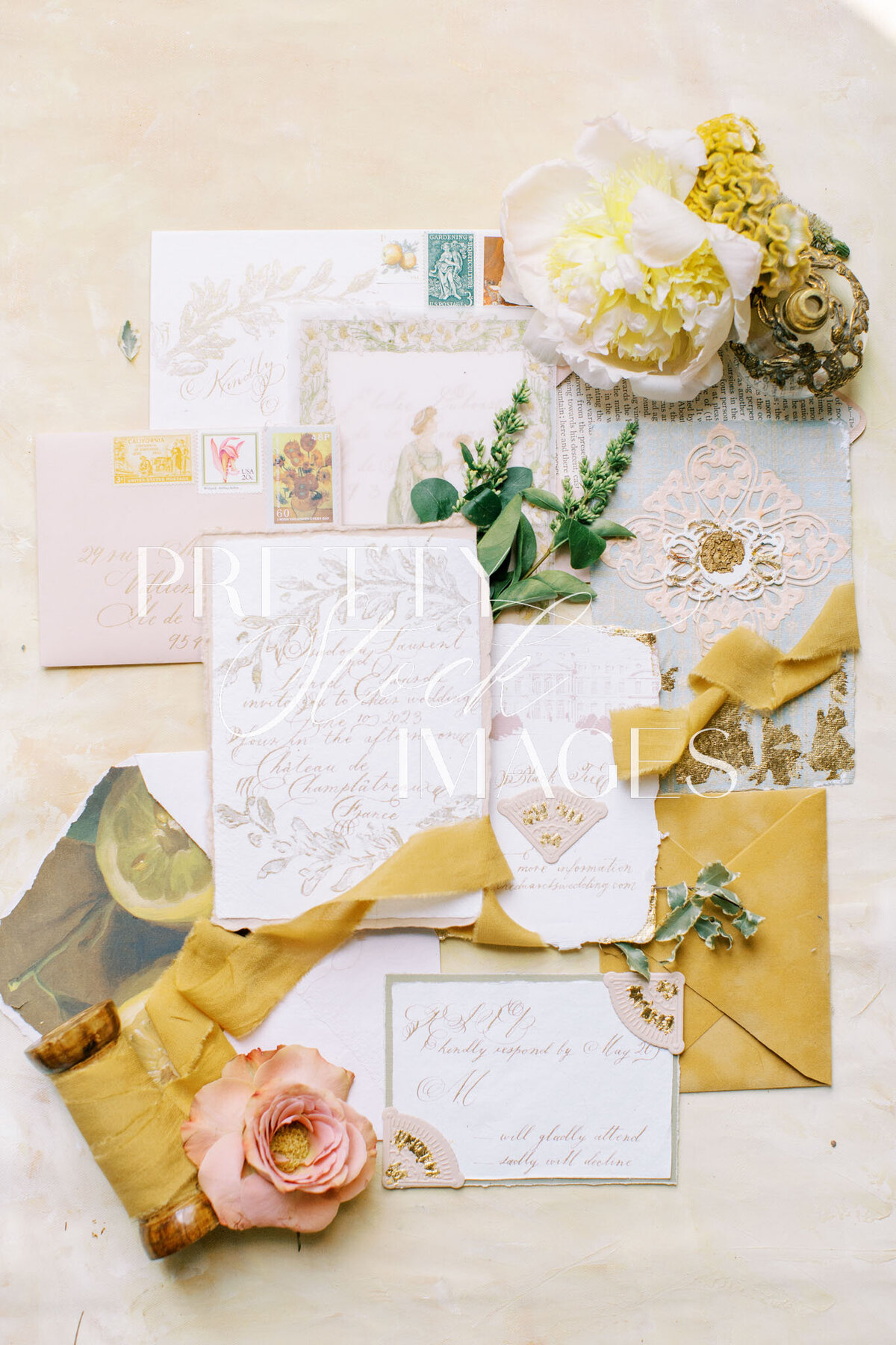 Pretty Stock Images Chateau Wedding-101