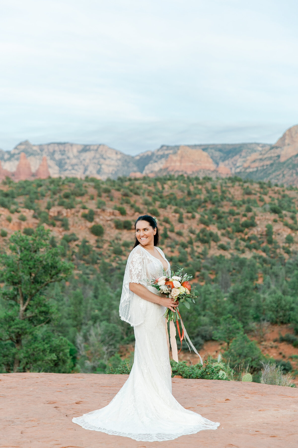 Karlie Colleen Photography - Sedona Arizona Elopement Wedding - Sara & Alfredo-277