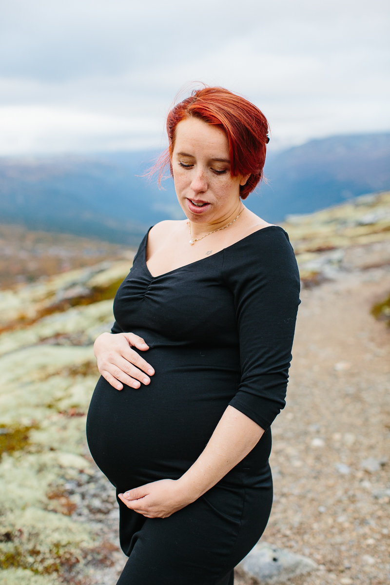 gravid-fotografering-fjell