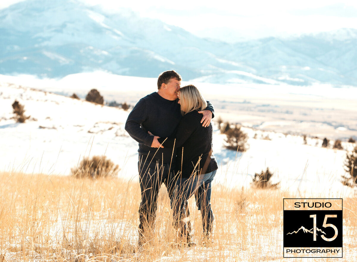 Studio 15 Photography Couples Photography Star Valley Ranch Wyoming Photographer Jackson Hole Couple Photographer Eastern Oregon Couples Photographer Idaho Falls Photographer Couples with dog photos Engagement Photographer Outdoor Couples Photos