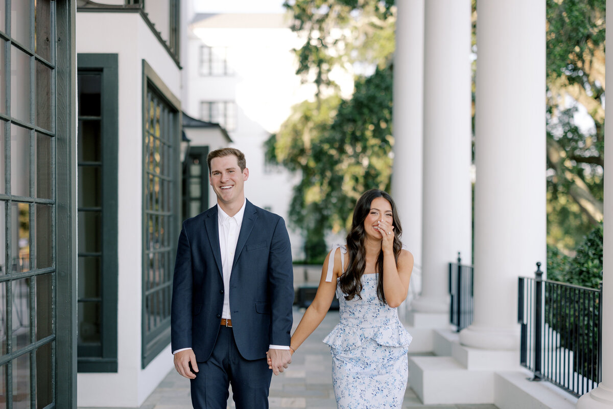 Engagement session in Biloxi, Mississippi shot by Jessie Newton Photography.
