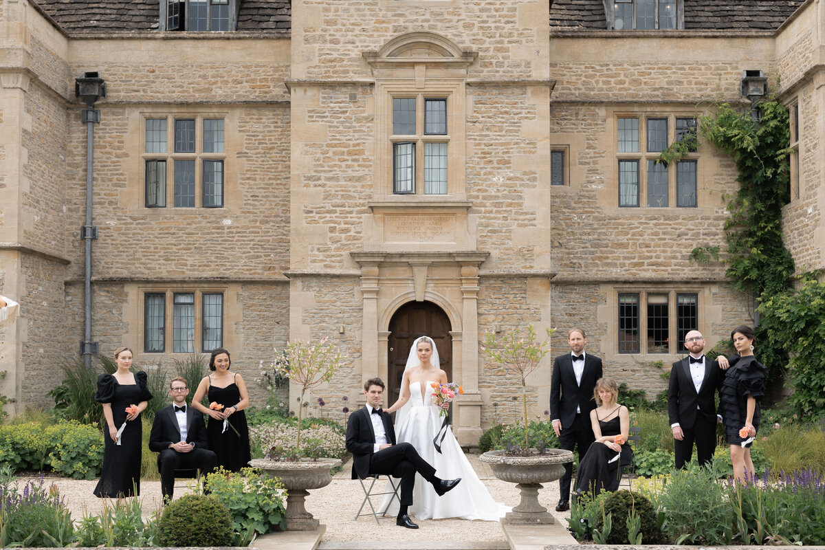 Editorial group portrait at Kin House, WIltshire