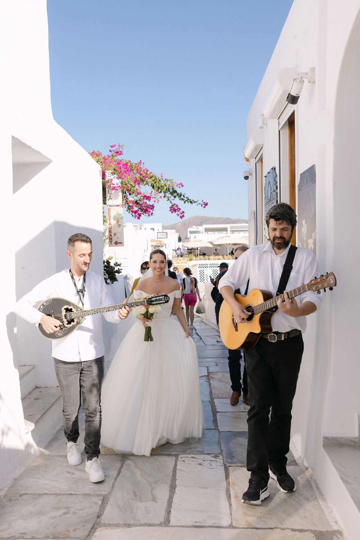 J&E | Glamorous Greece Wedding