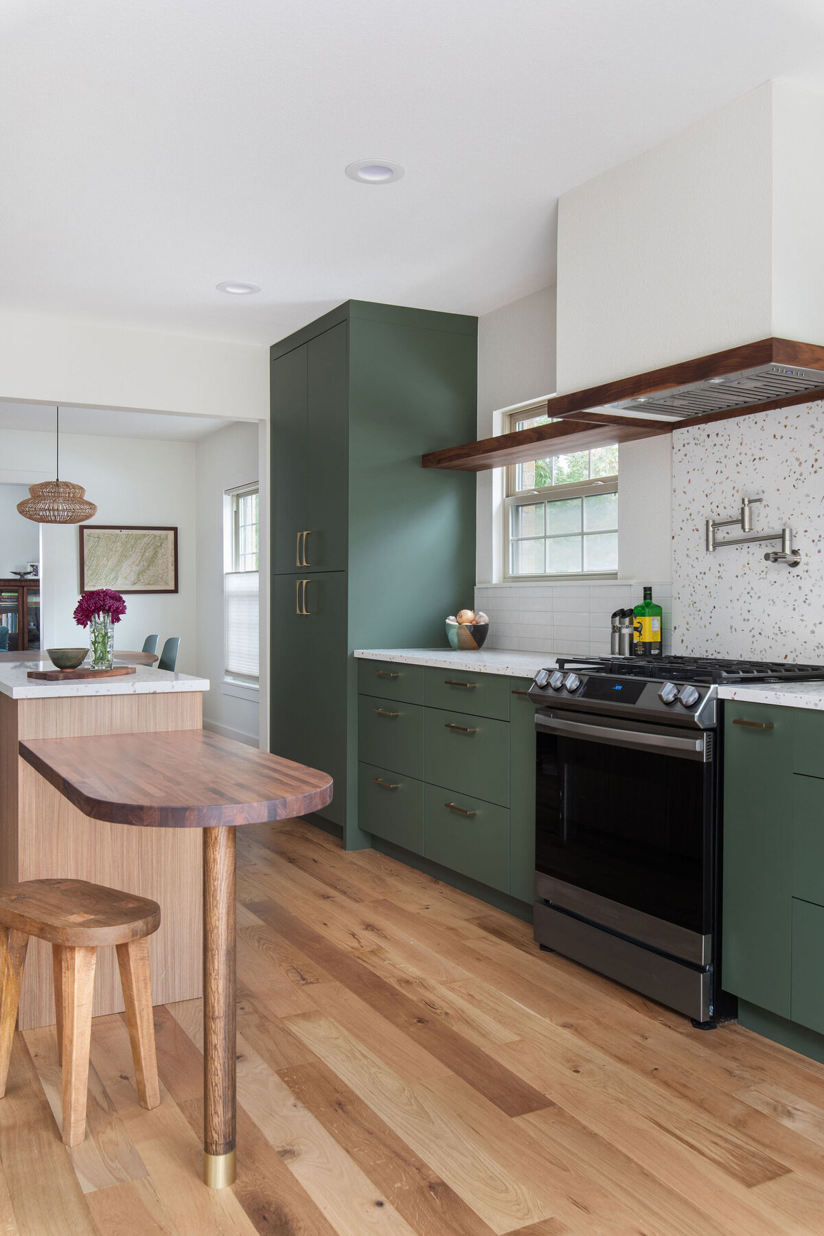 hello-home-modern-kitchen-remodel-green-cabinets-light-wood-floors-terrazzo-backsplash-wood-countertop-11