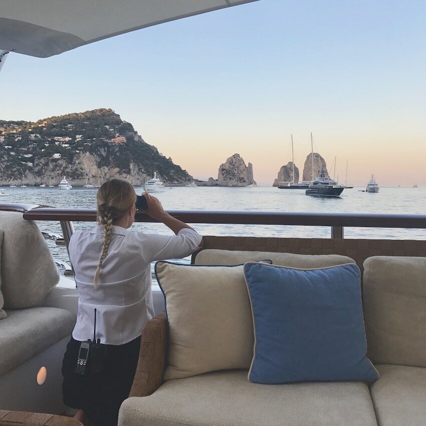 Nadine Binoculars Capri Stewardess