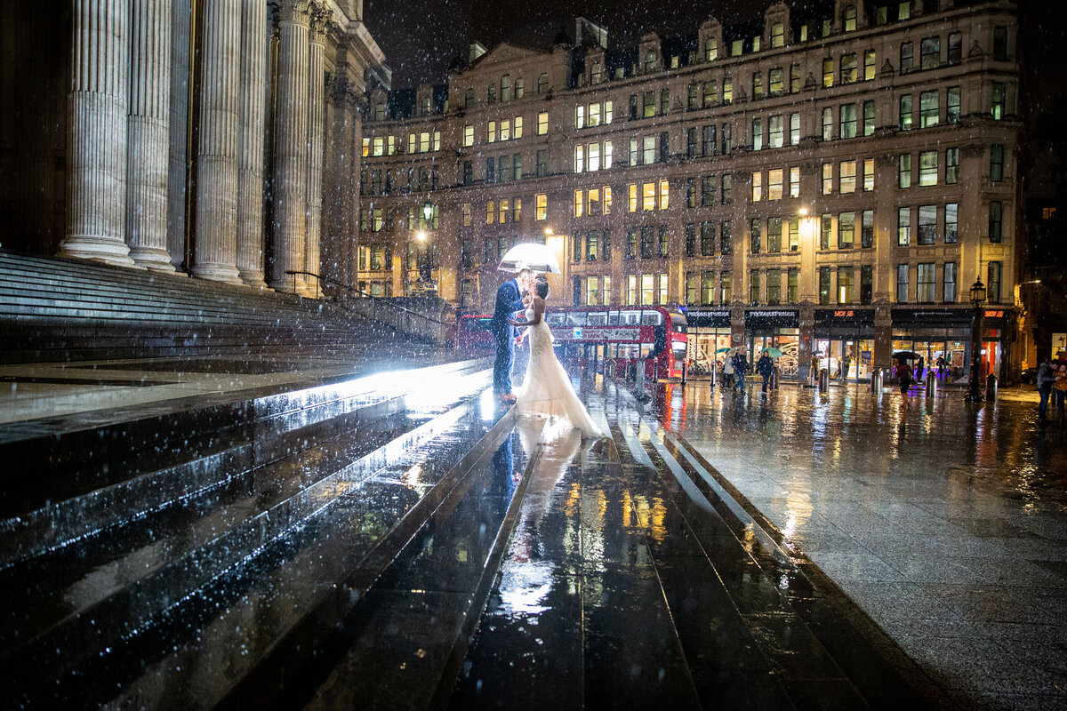 Marc Bates Photos - St Pauls in the rain
