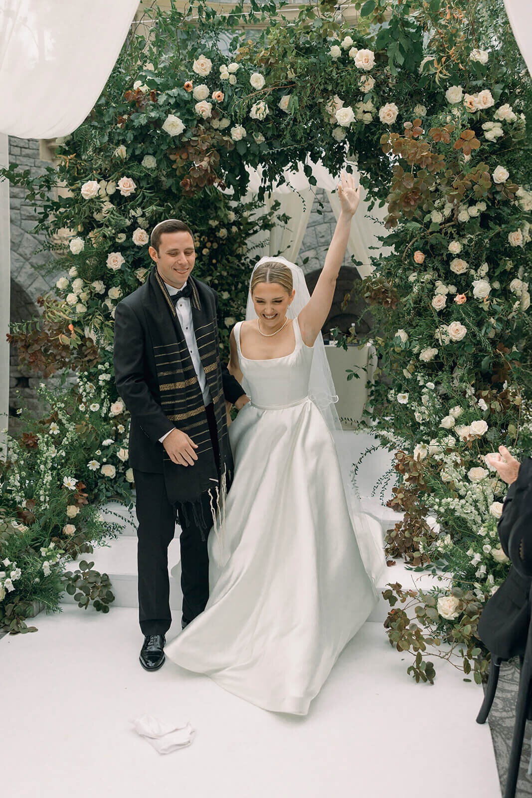 bride and groom celebrations