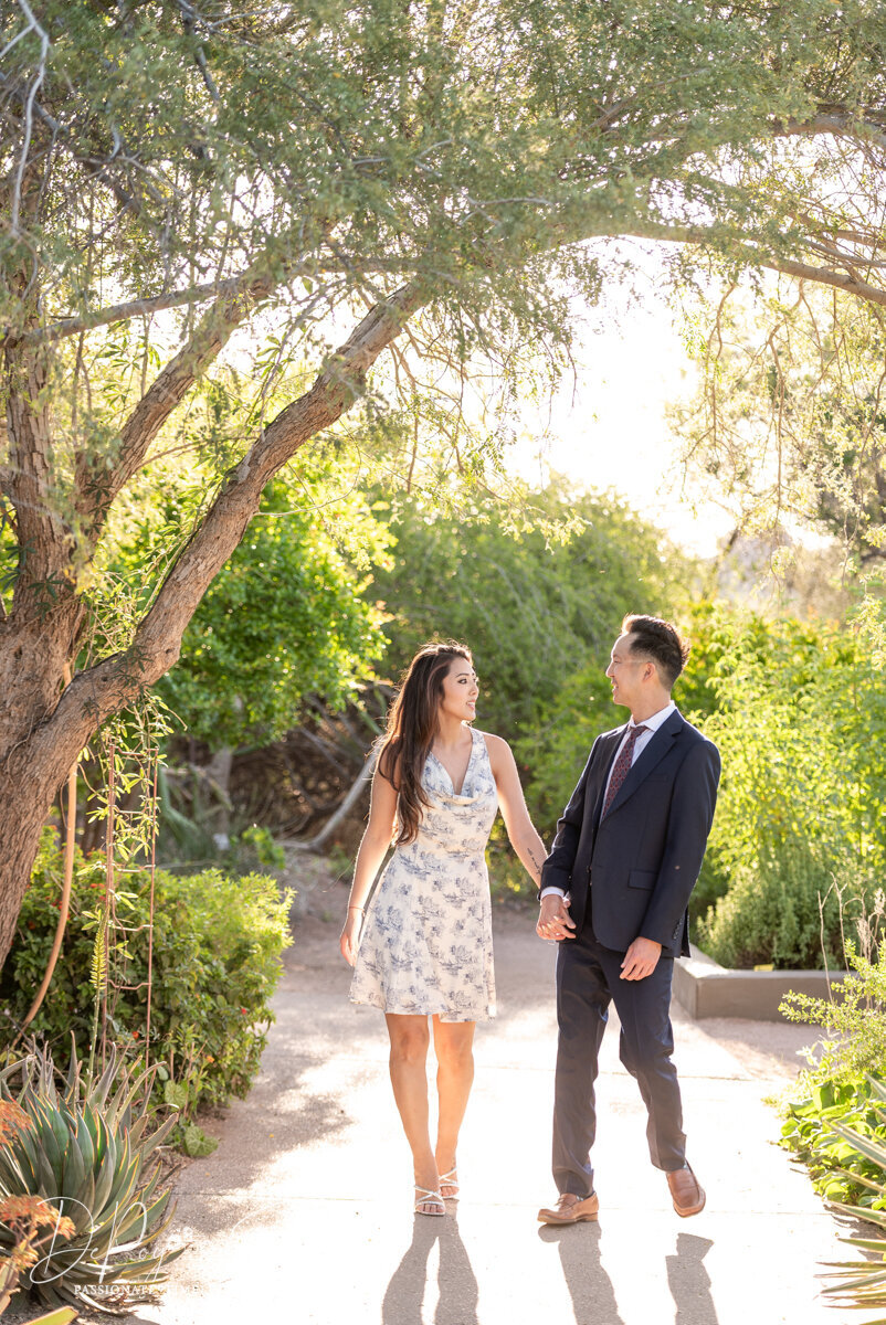 Desert Botanical Garden engagement photos, DePoy Studios-2