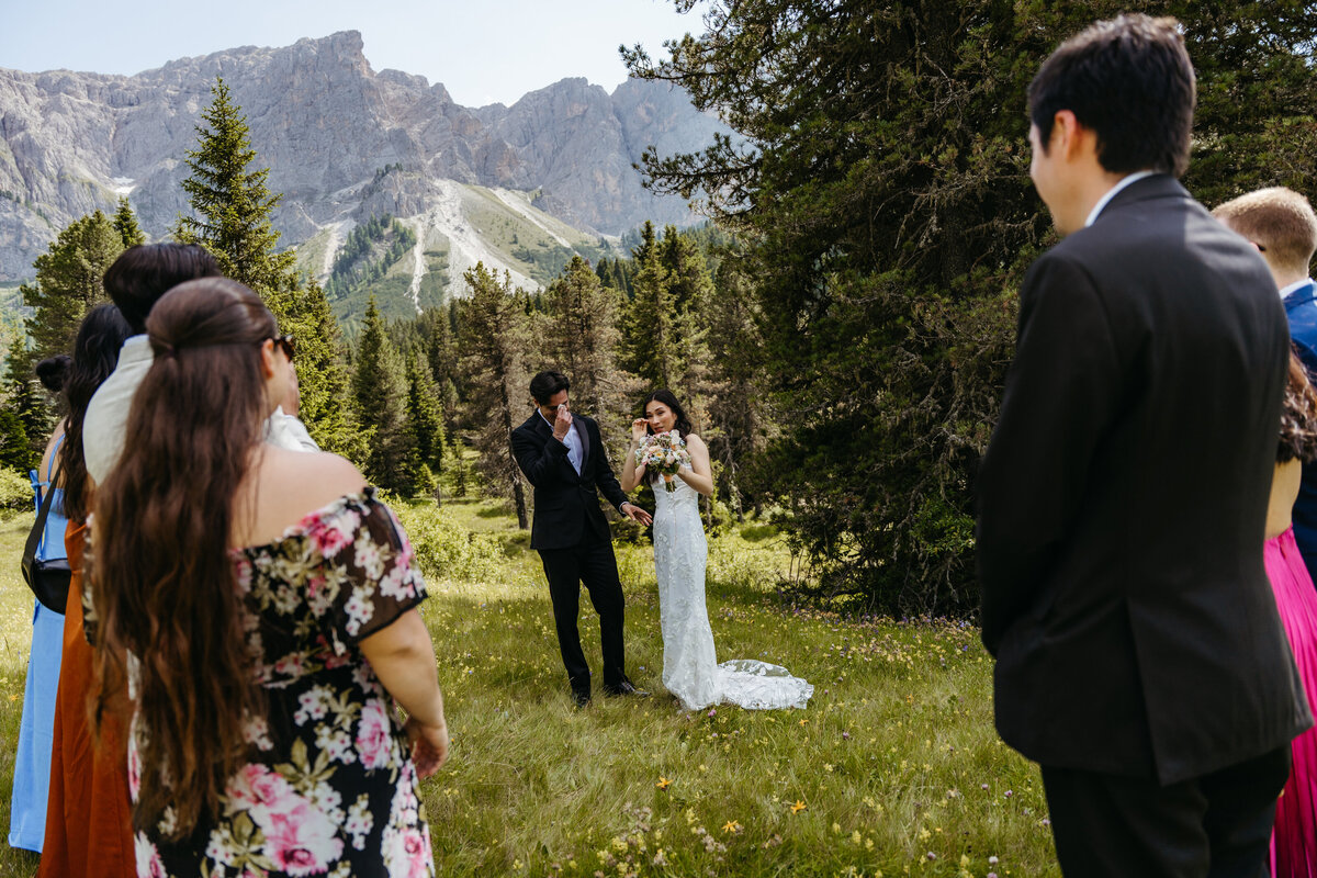 Passo delle Erbe Elopement Dolomites -34