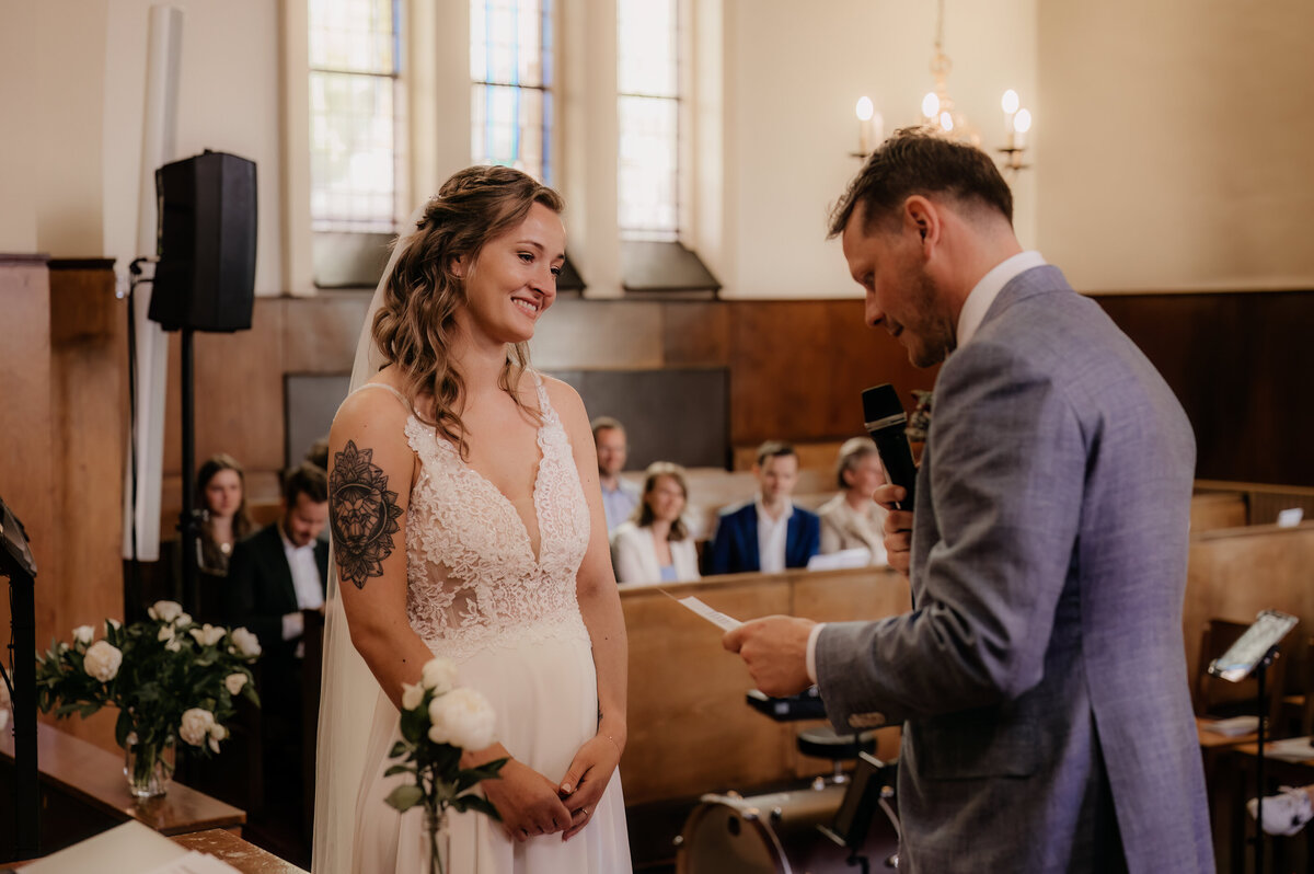 Pure Liefde Fotografie - Wilco & Marriët - Kerkdienst-90