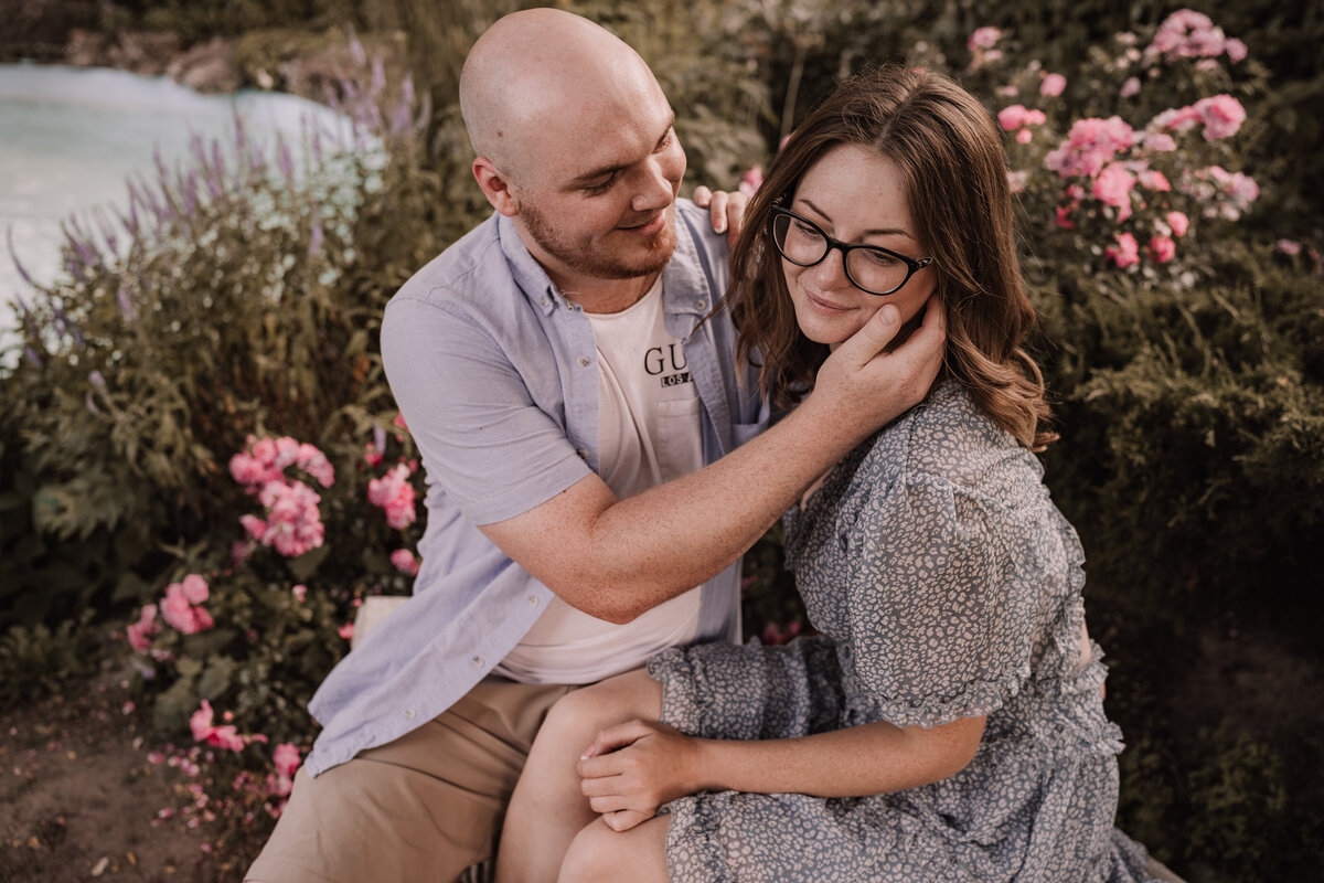 Surprise proposal photo session
