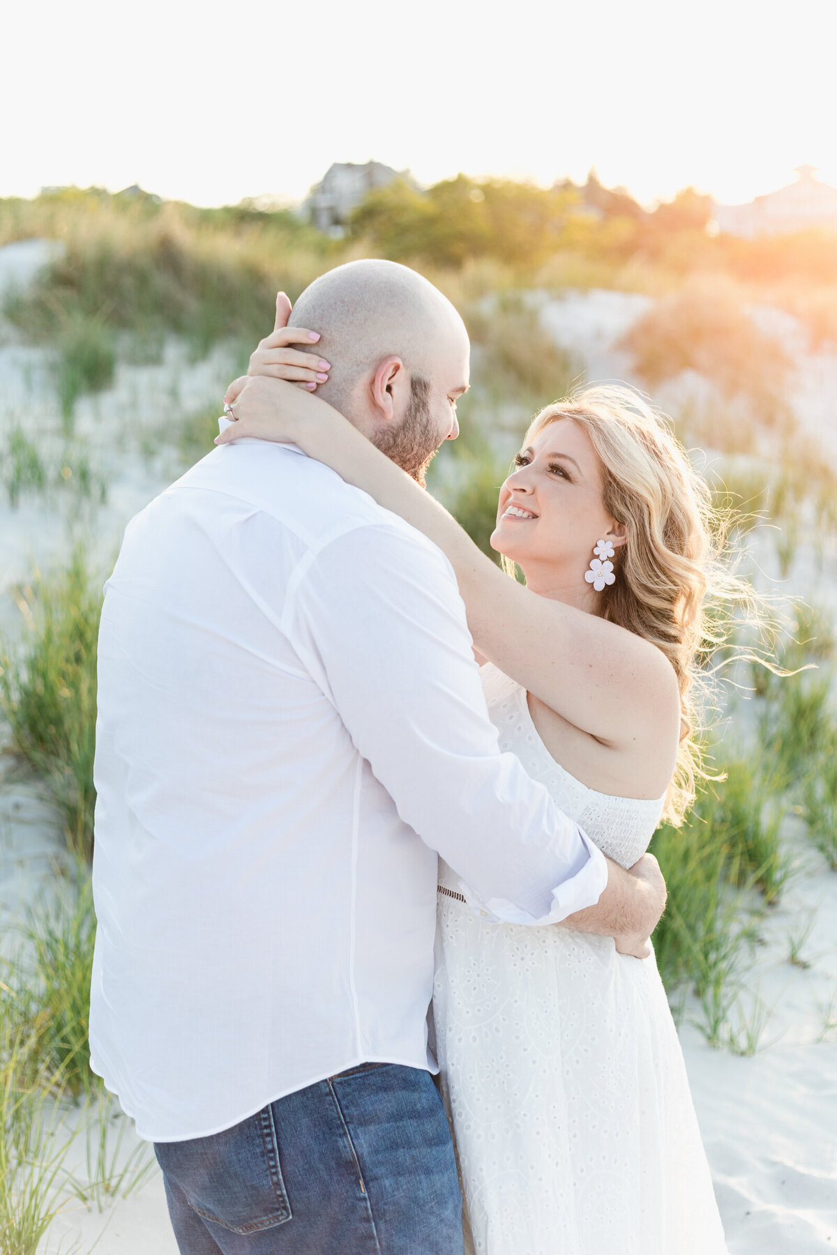 A sun soaked beach engagement on the North Shore