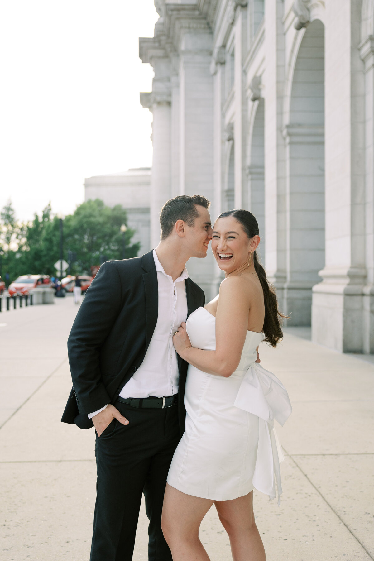 Alexa  Kyle DC Union Station Engagement Session_DC Wedding Photographers_0023