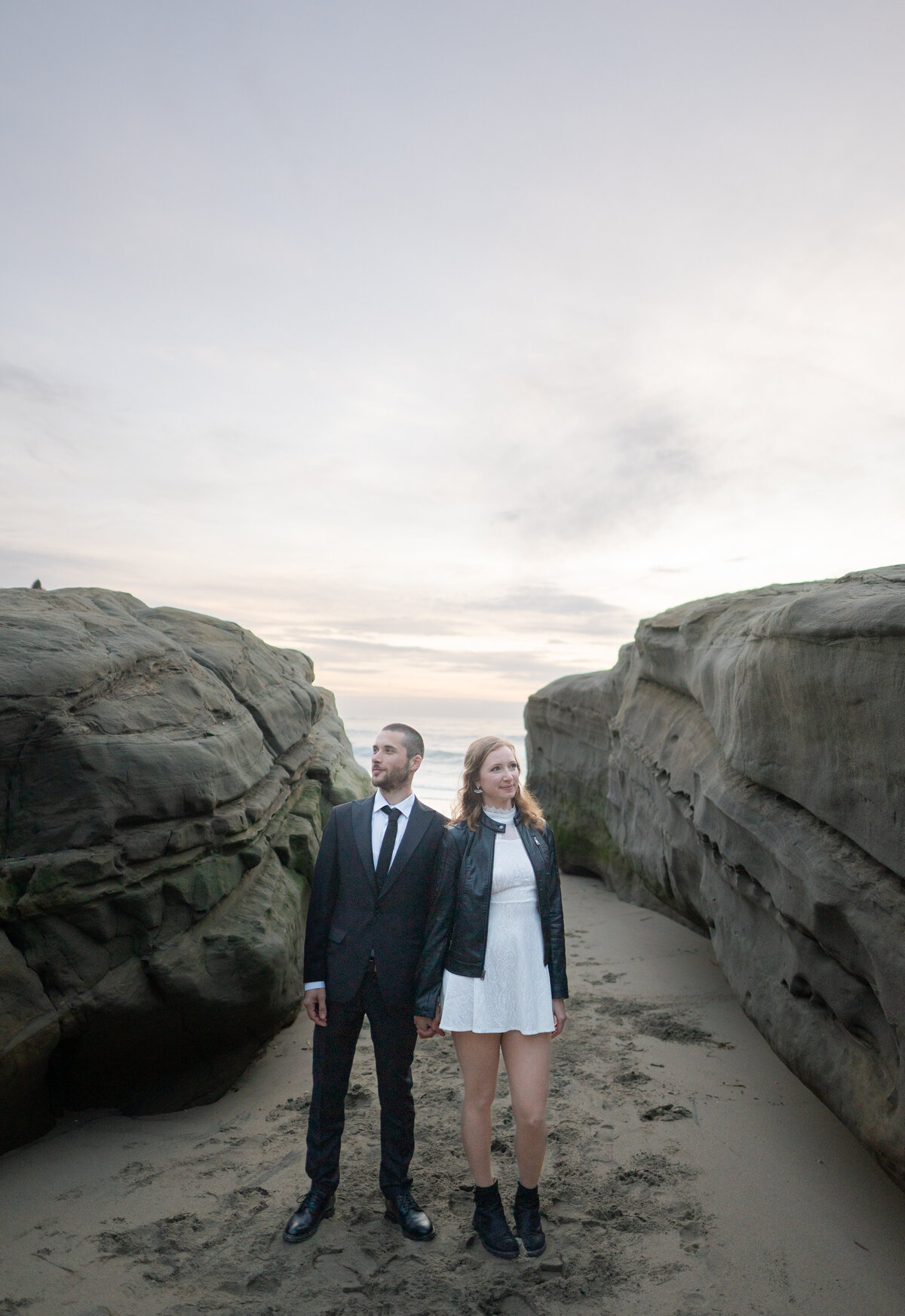 Sunset Cliffs Wedding Photos San Diego