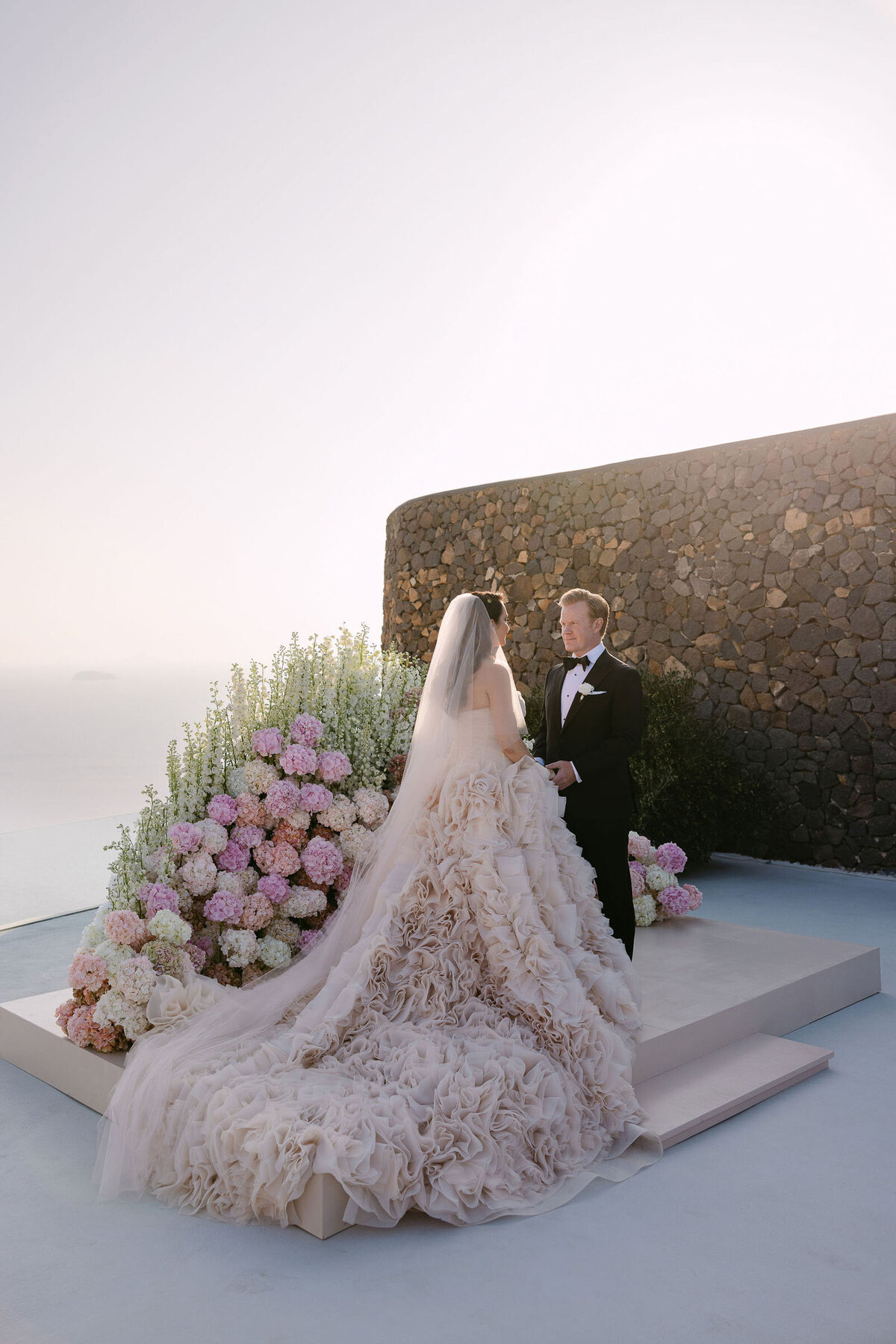 wedding in santorini greece aenaon hotel 25