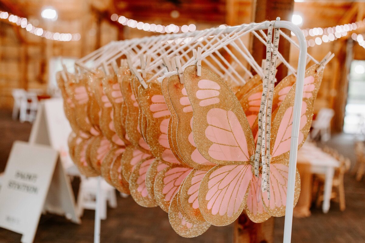 Fairy wings for girls birthday party