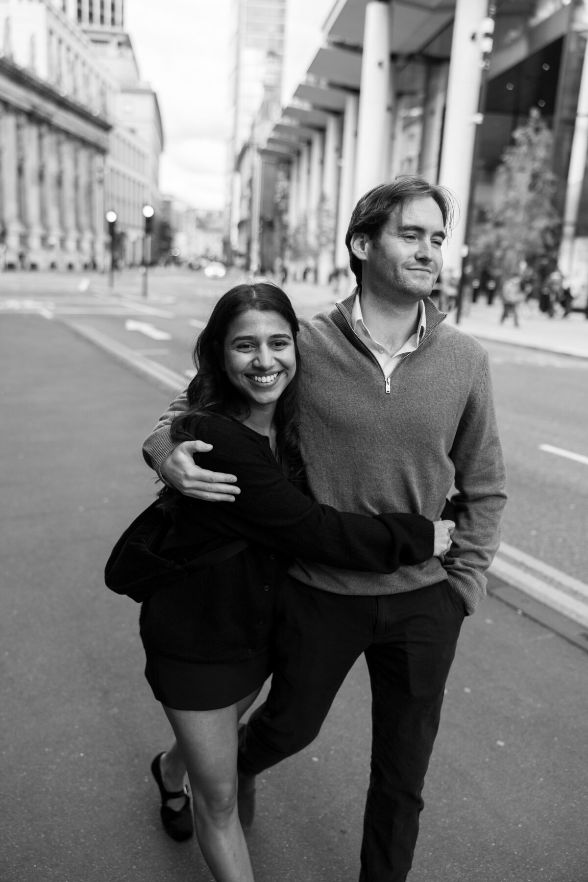 London couple portrait session