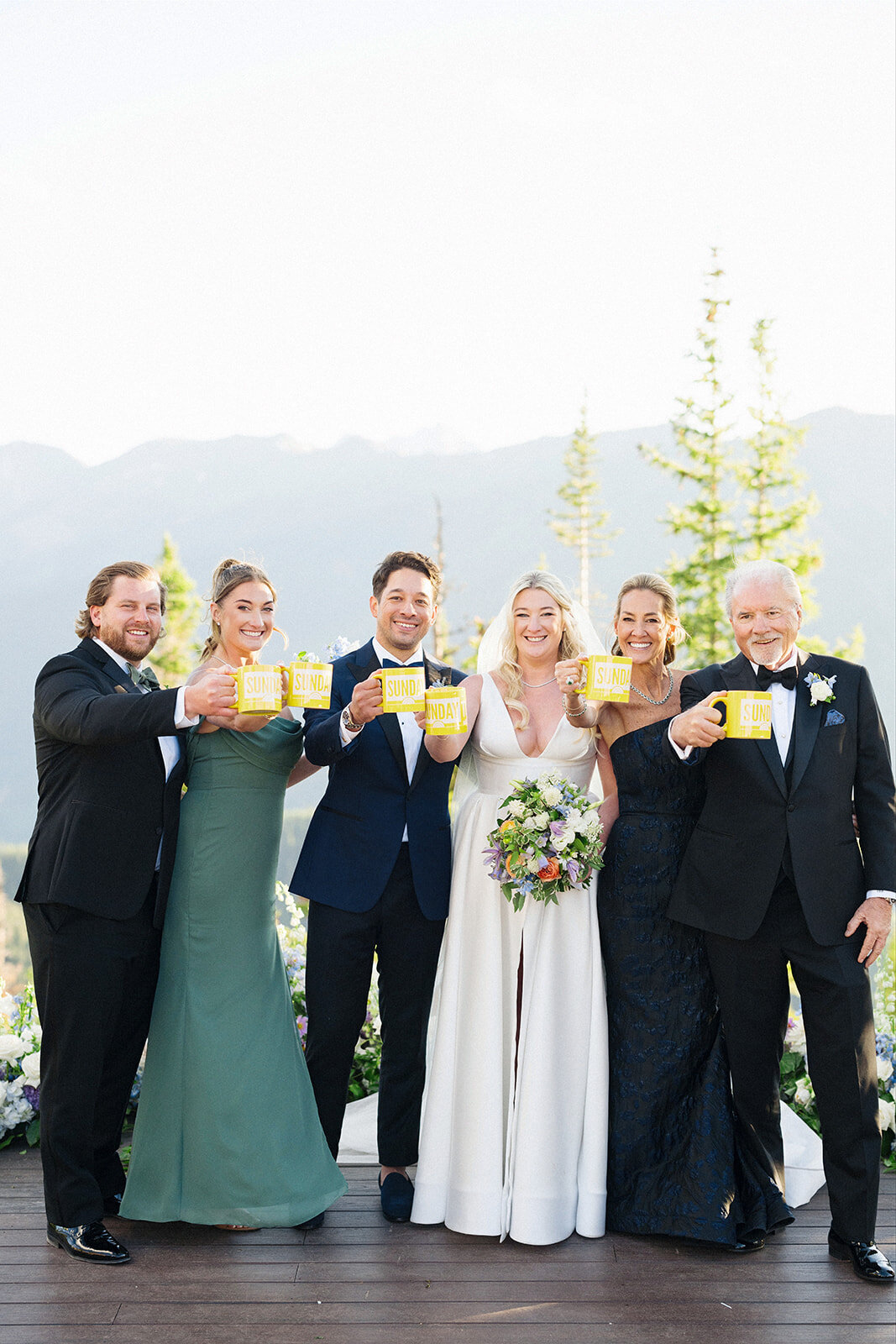 #sundaytodayshowmug - Aspen Wedding
