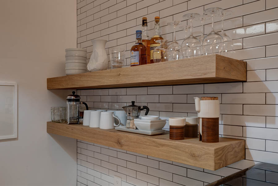 Kitchen of Studio in the Woods