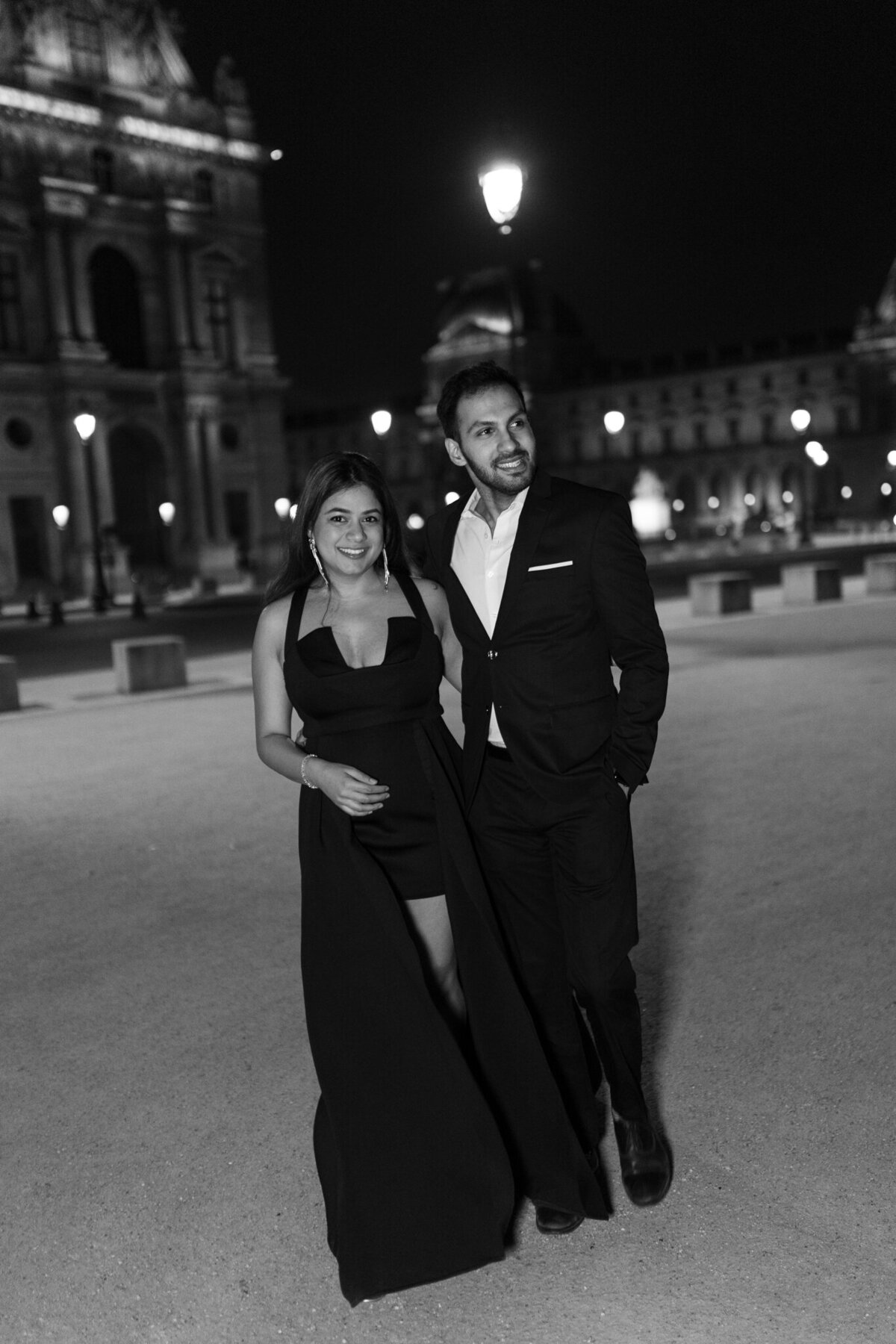 Paris Night Photoshoot Louvre