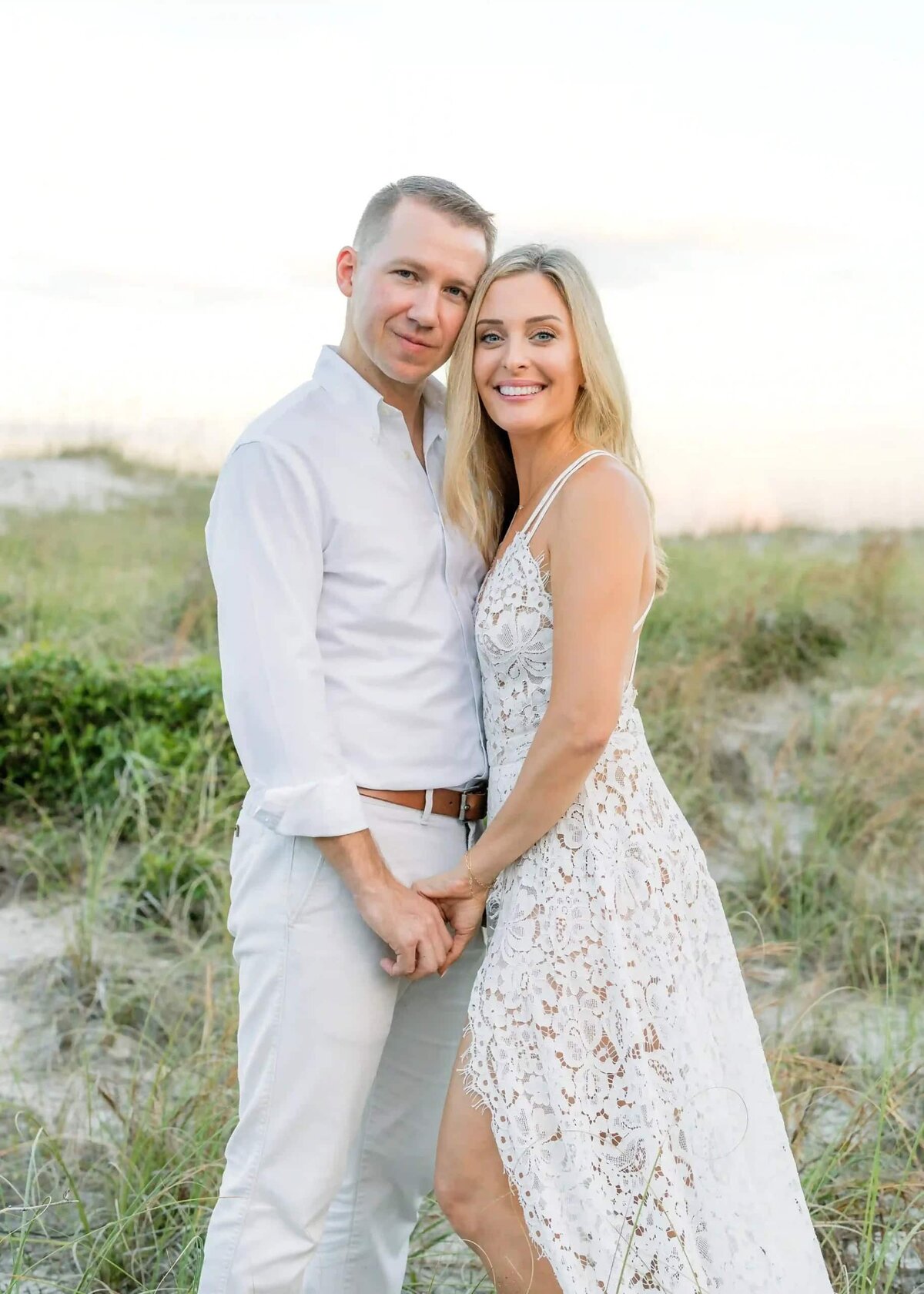 Family photos on the beach in Jacksonville, Florida