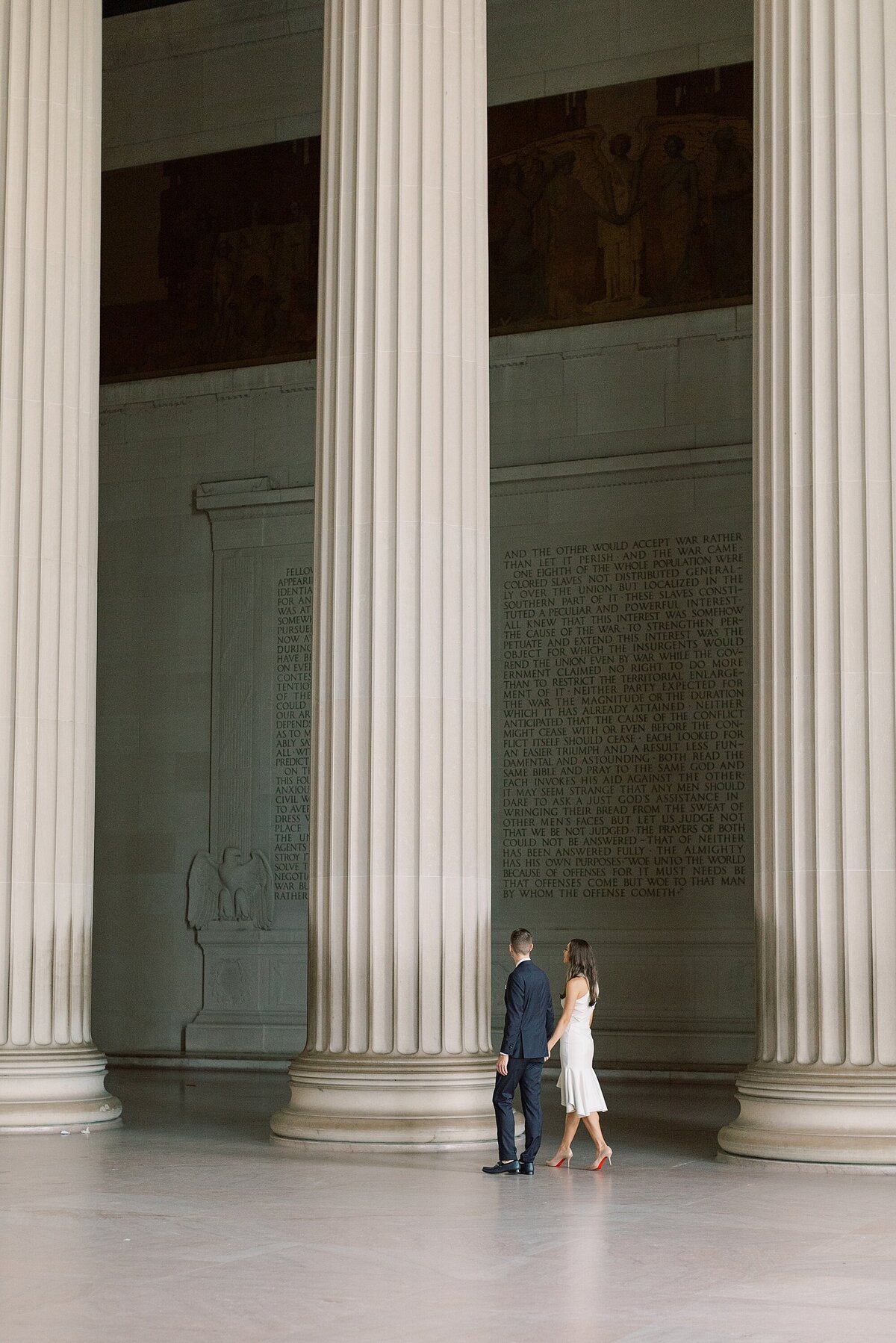 Washington DC Lincoln Memorial Engagement11