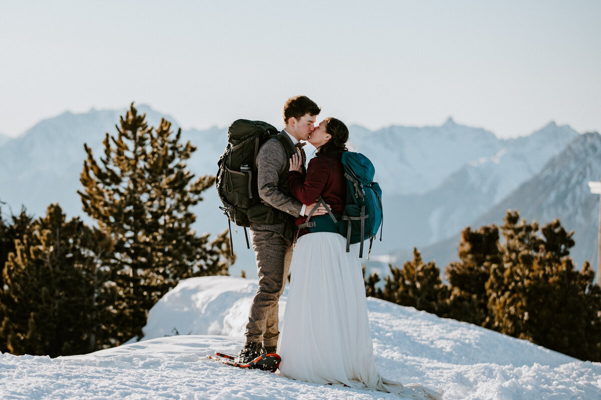 innsbruck mountain top elopement photographer