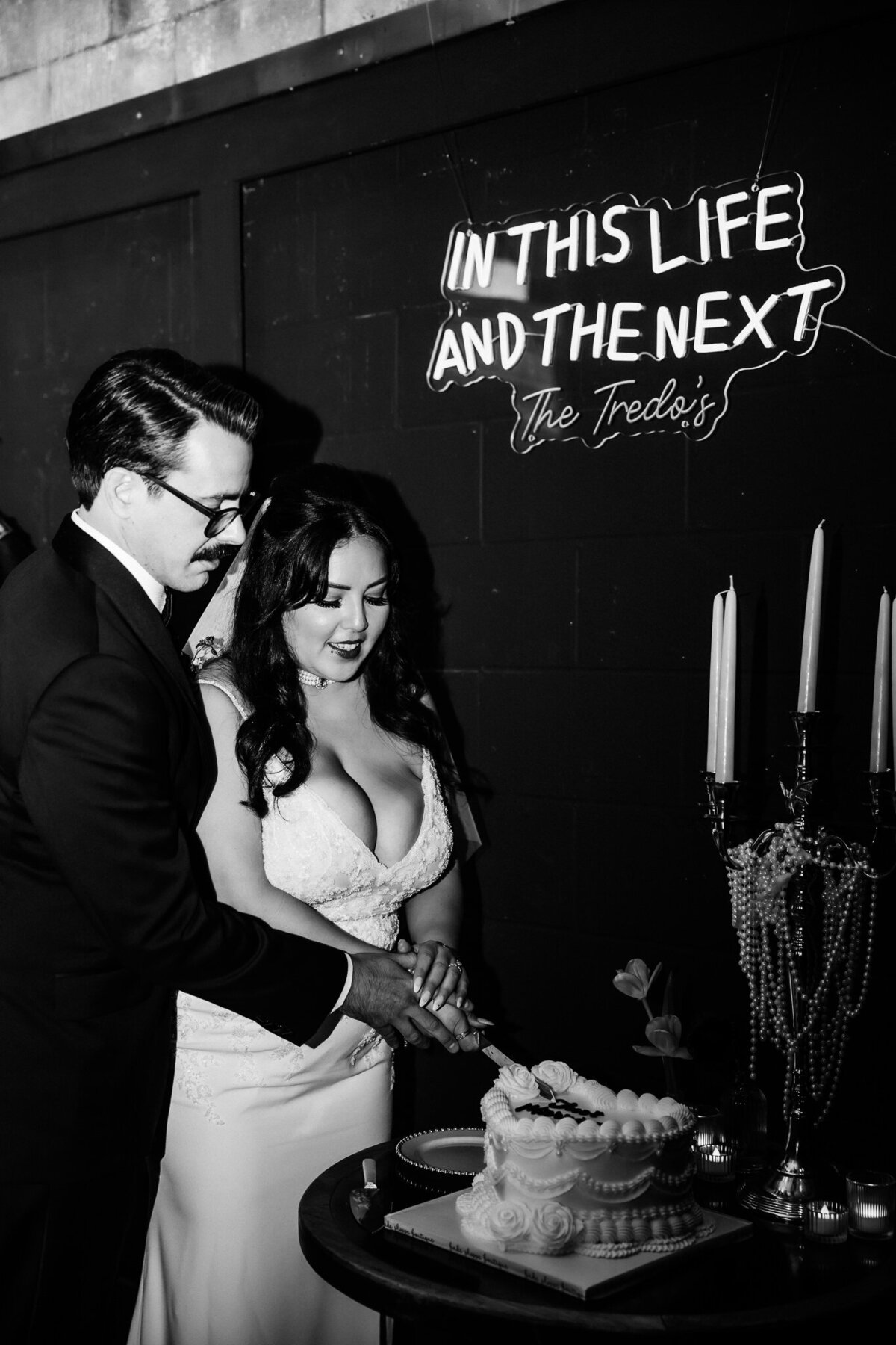 Archer Inspired Photography - Christina and Jake Wedding - Smog Shoppe Los Angeles - Reception-182