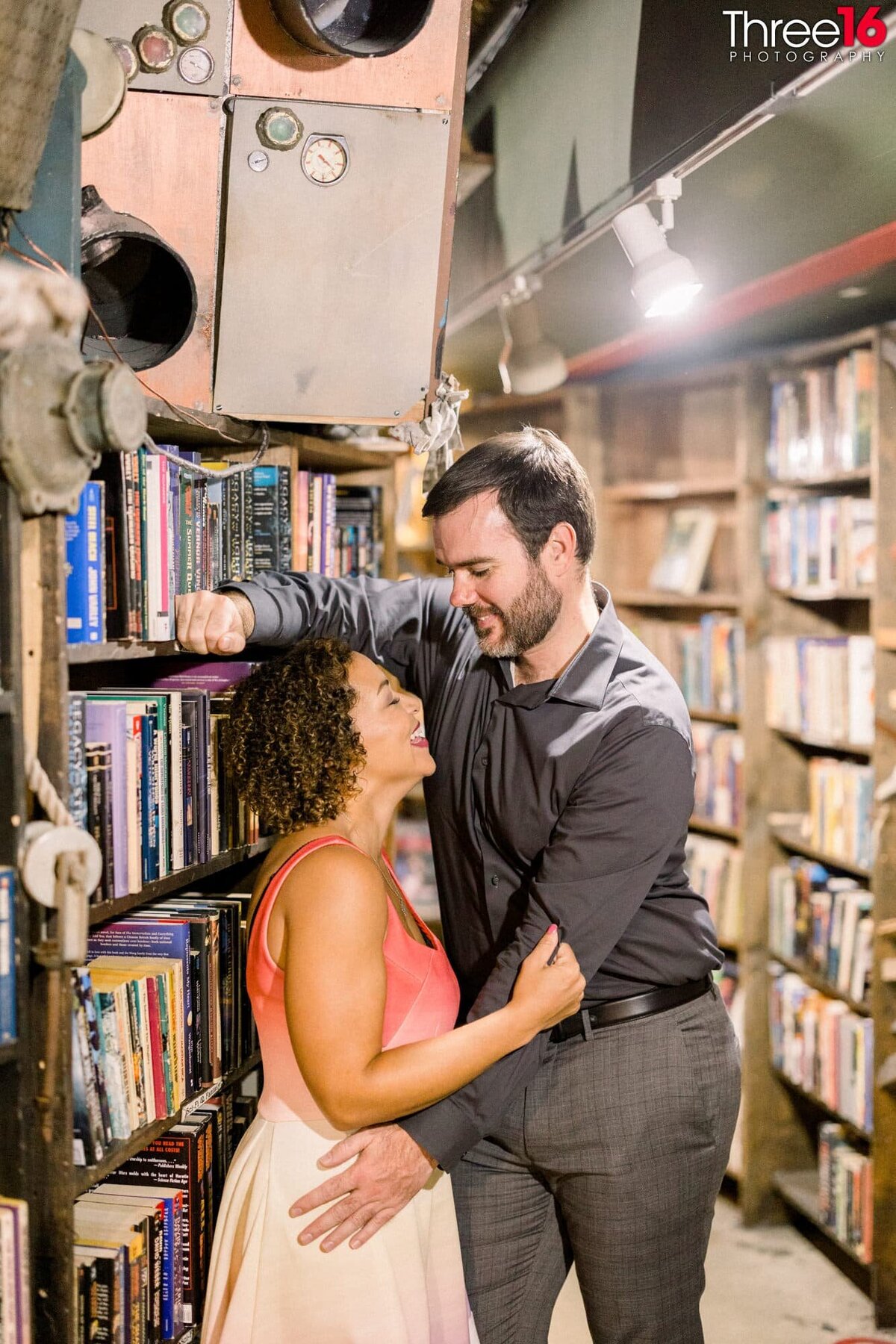 The Last Bookstore Engagement Photos-1005