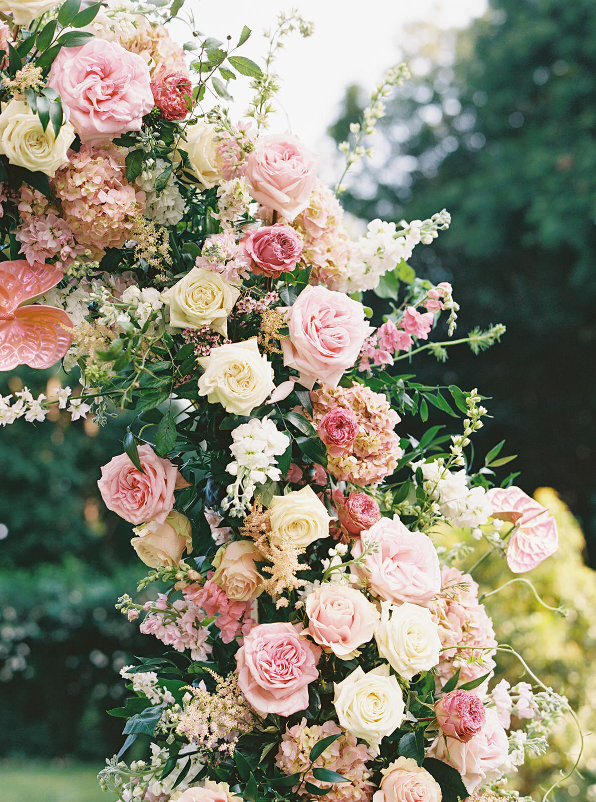 Pink destination wedding in newport-Halie Child Photography-40