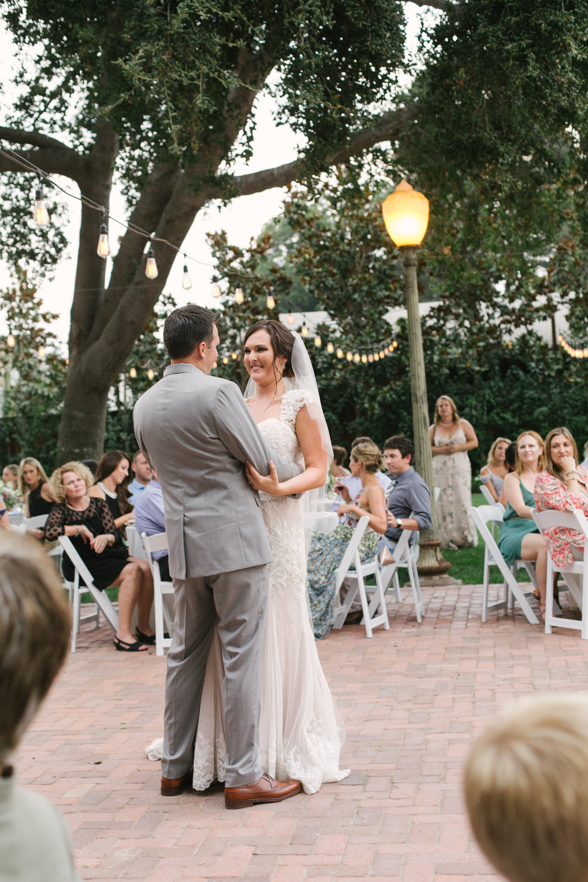 First dance at 1880 Union Hotel Wedding