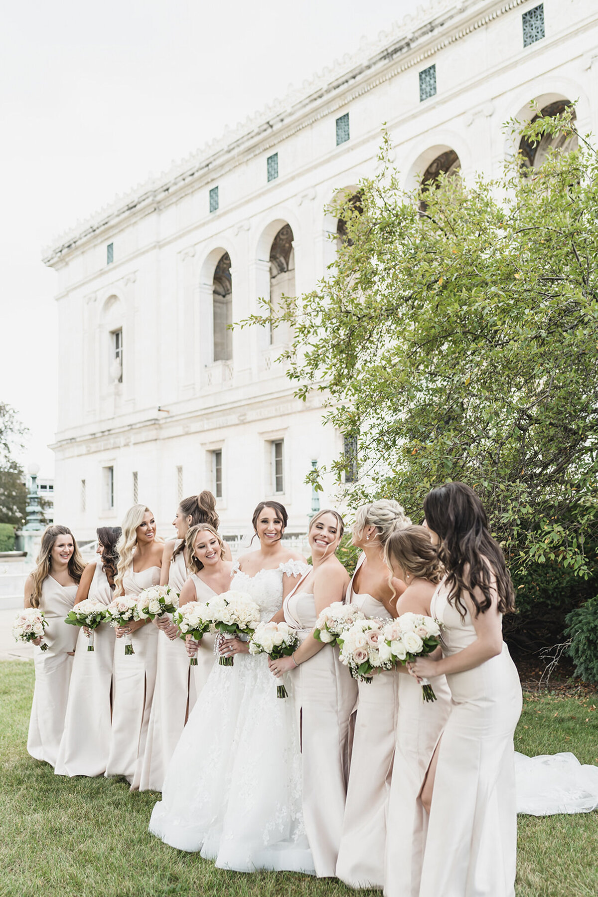 Classic Black Tie Italian American Wedding at Andiamo in Warren Michigan by top rated Detroit wedding photographer Kari Dawson2