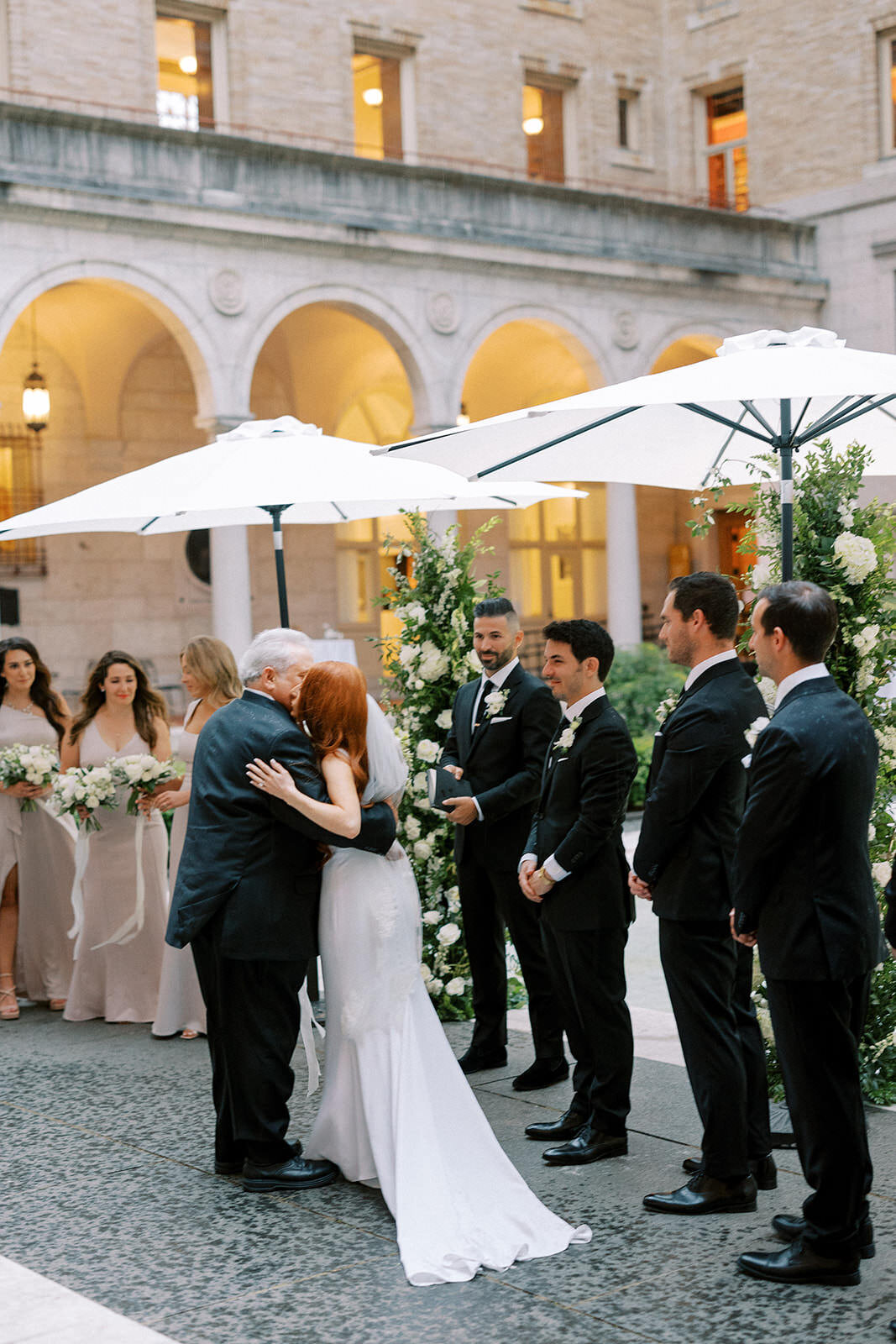 Boston Public Library Wedding-Halie Child Photography-73