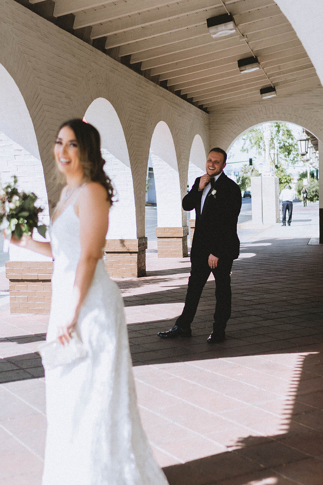 A Little White Chapel Wedding Downtown Las Vegas Elopement Photography Packages Pink Cadilliac-0028