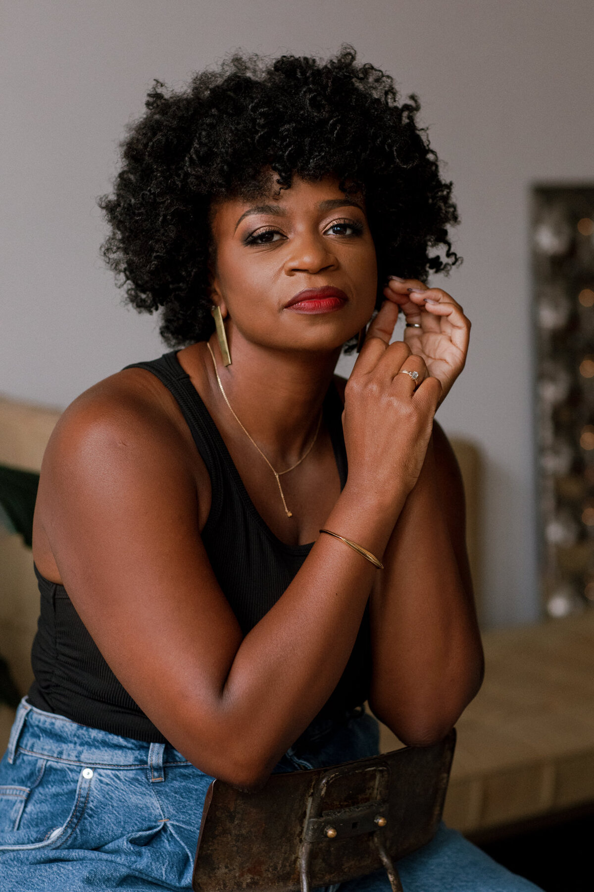 portrait of author jodi-ann burey in brooklyn