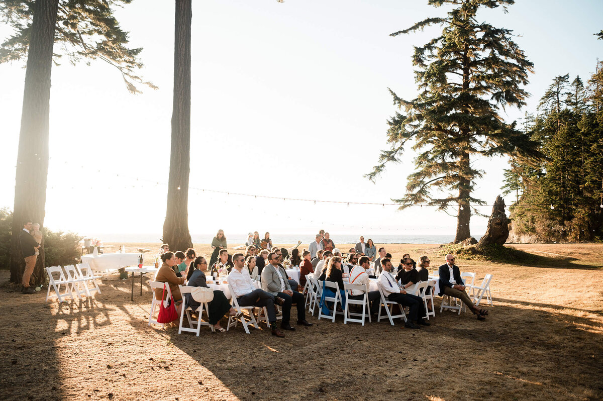 Agate Beach Lodge Wedding Ceremony