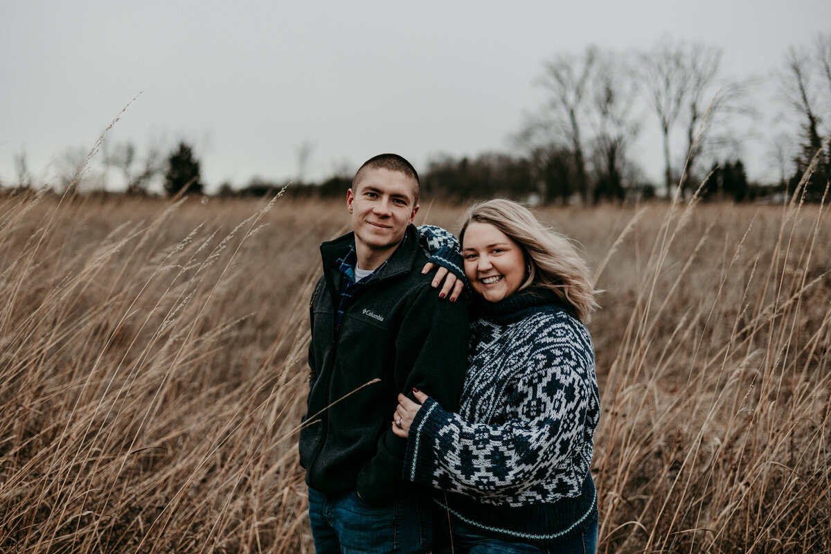 Couples Outdoor Session Centerville Indiana