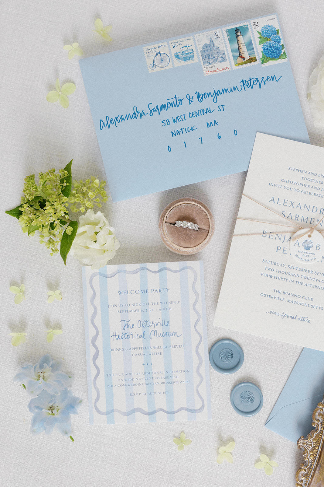 Wianno Club Cape Cod Wedding-Halie Child Photography-7