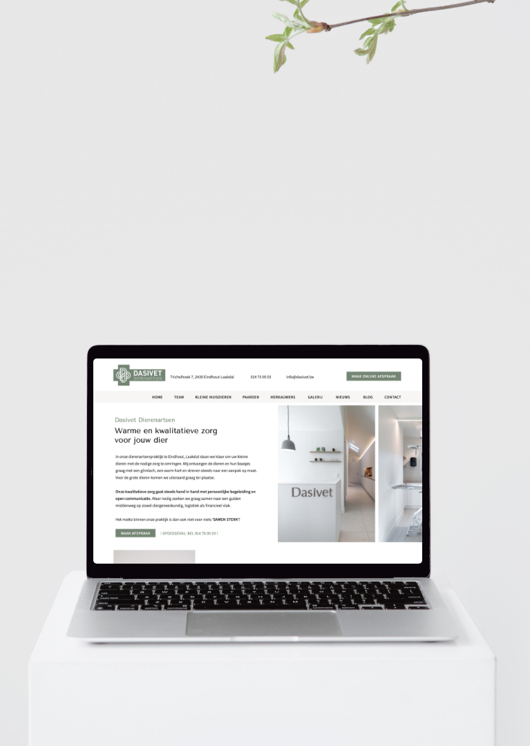 Dasivet door Allure Branding Agency - Design Studio in Gent