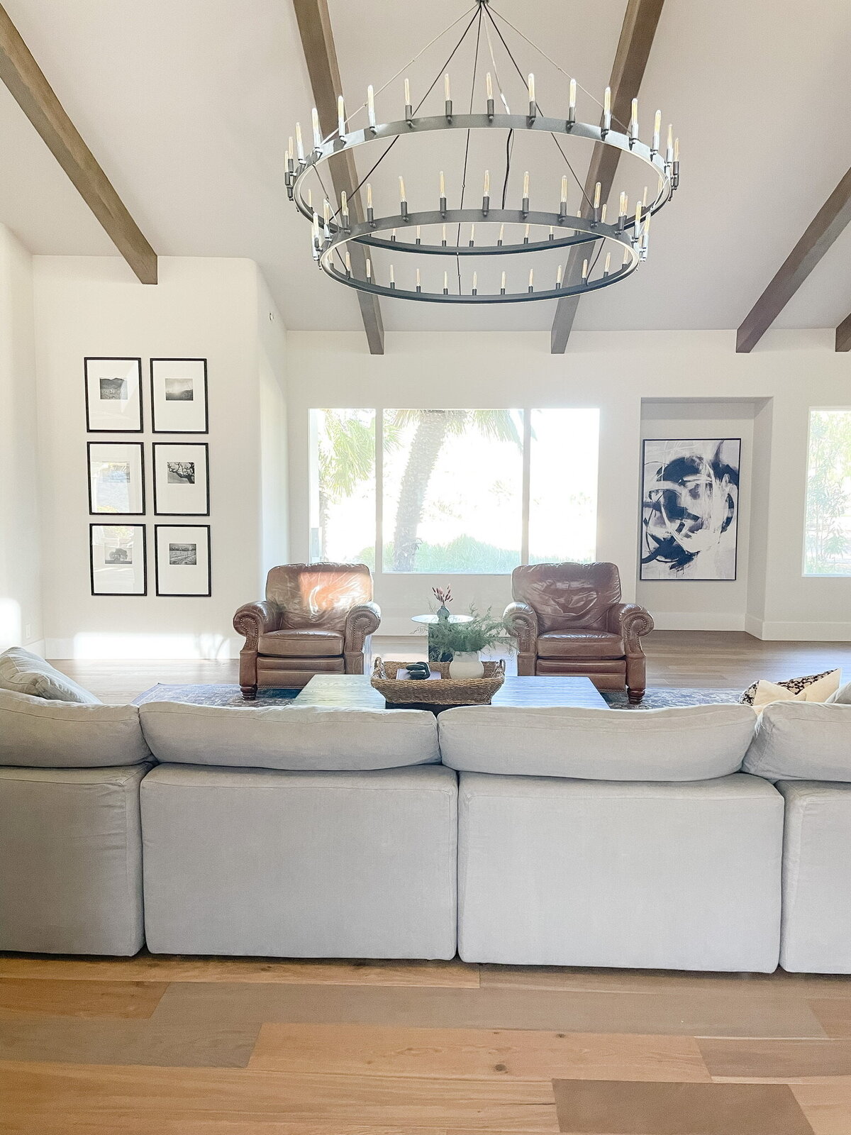 couch in living room