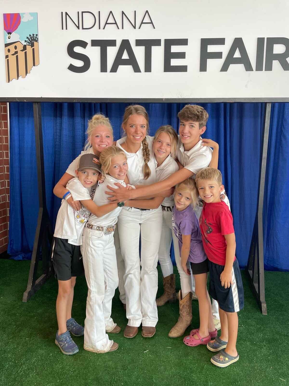homestead-family-at-indiana-state-fair-goat-show